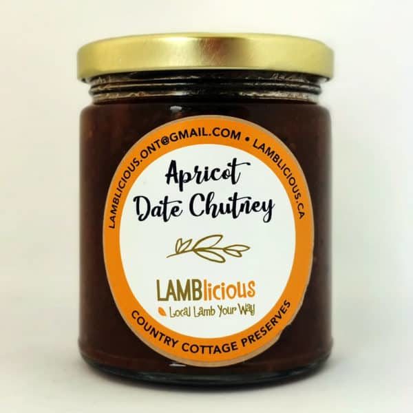 Apricot Date Chutney 250 ml - Lamblicious