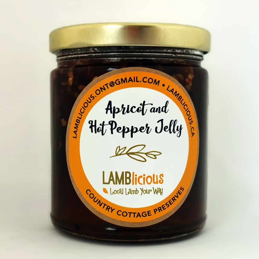 Apricot and Hot Pepper Jelly 250 ml - Lamblicious