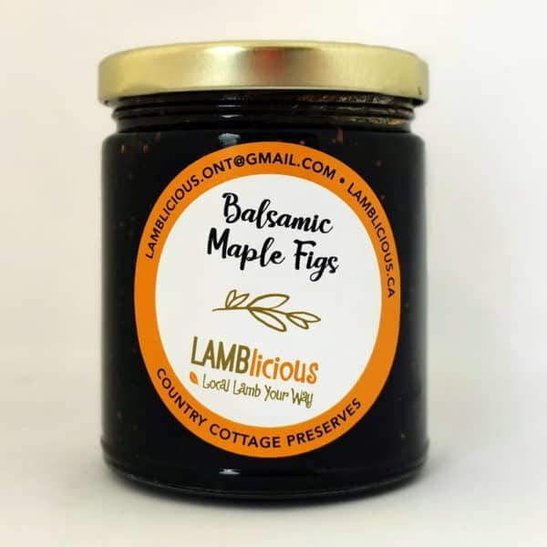 Balsamic Maple Figs 250 ml- Lamblicious