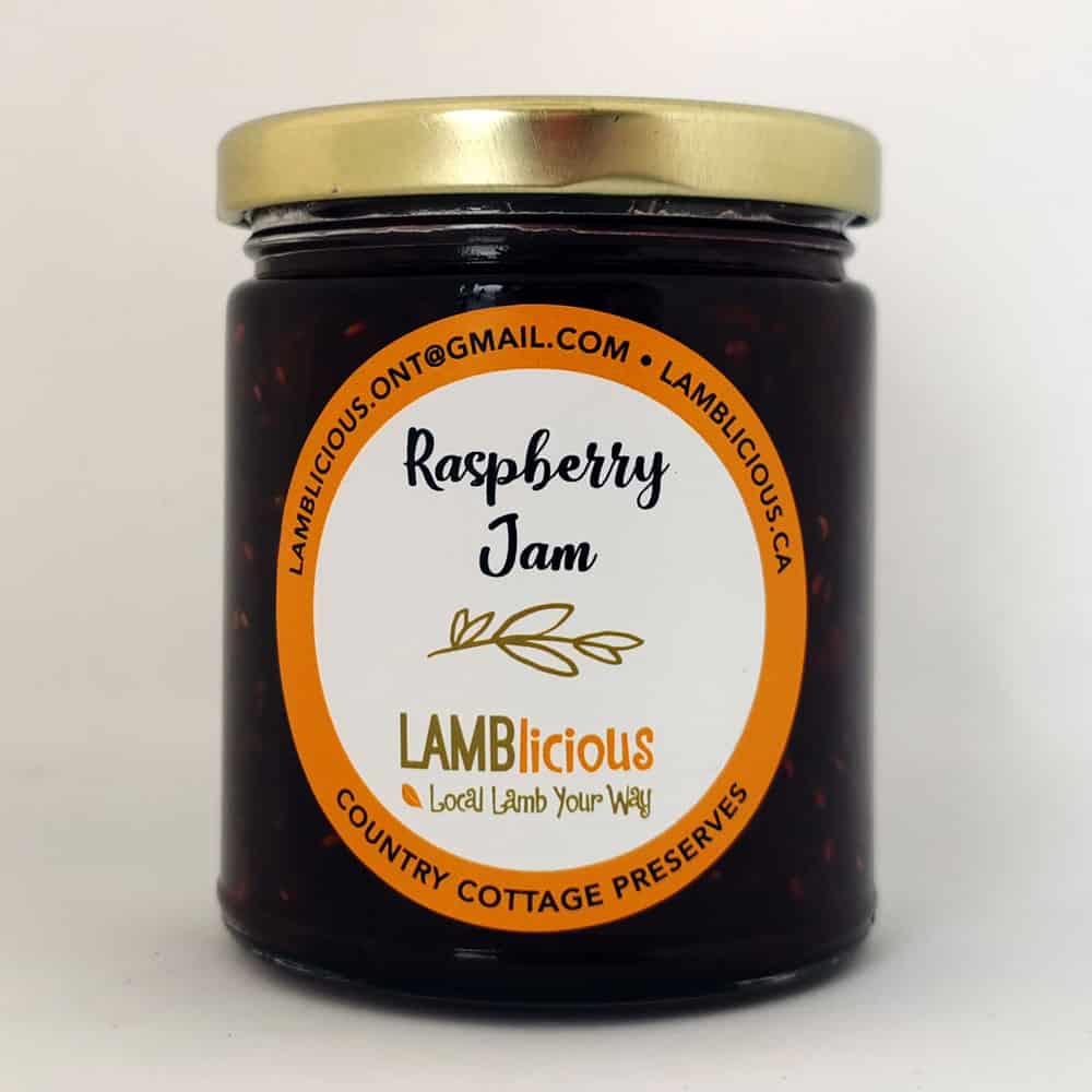 Raspberry Jam 250 ml - Lamblicious