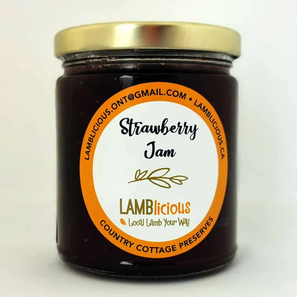 Strawberry Jam 250 ml - Lamblicious