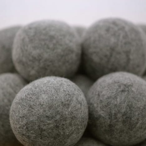 grey wool dryer balls - Lamblicious